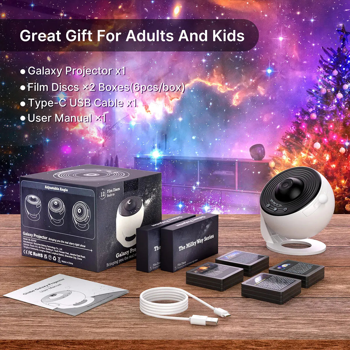 13 in 1 Star Projector, Planetarium Galaxy Projector for Bedroom - Motionshop
