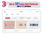 Desktop Smart Nail Painting Machine Automatic 3D Nail Printer Digital Painting Machine Automatic Color Nail Nails