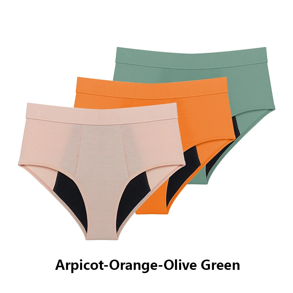 3pcs/Lot Menstrual Panties - Motionshop