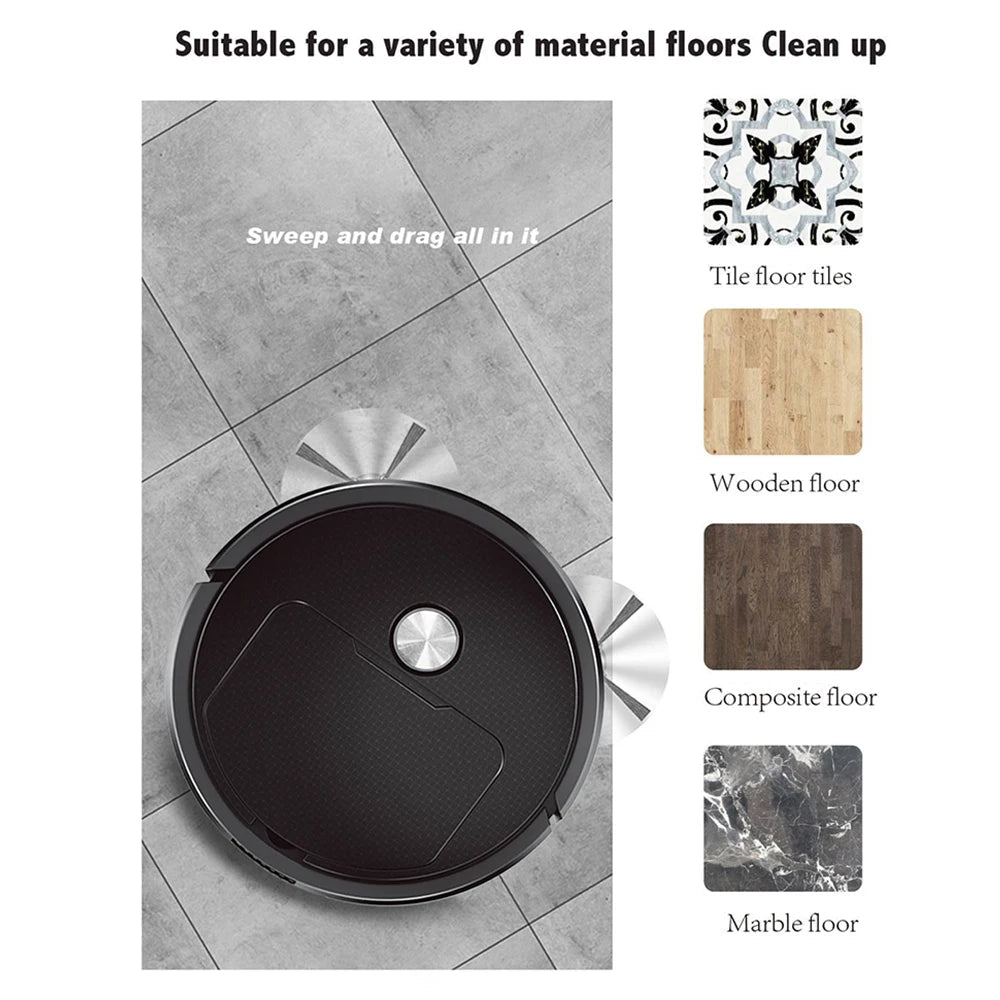 NEW 3 In 1 Smart Sweeping Robot Home Mini Sweeper Vacuum Cleaner Sweeping Robots For Home Use