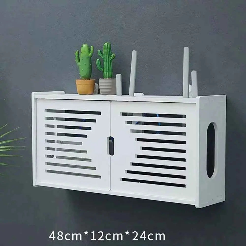 Wireless Wifi Router Shelf And Storage Box