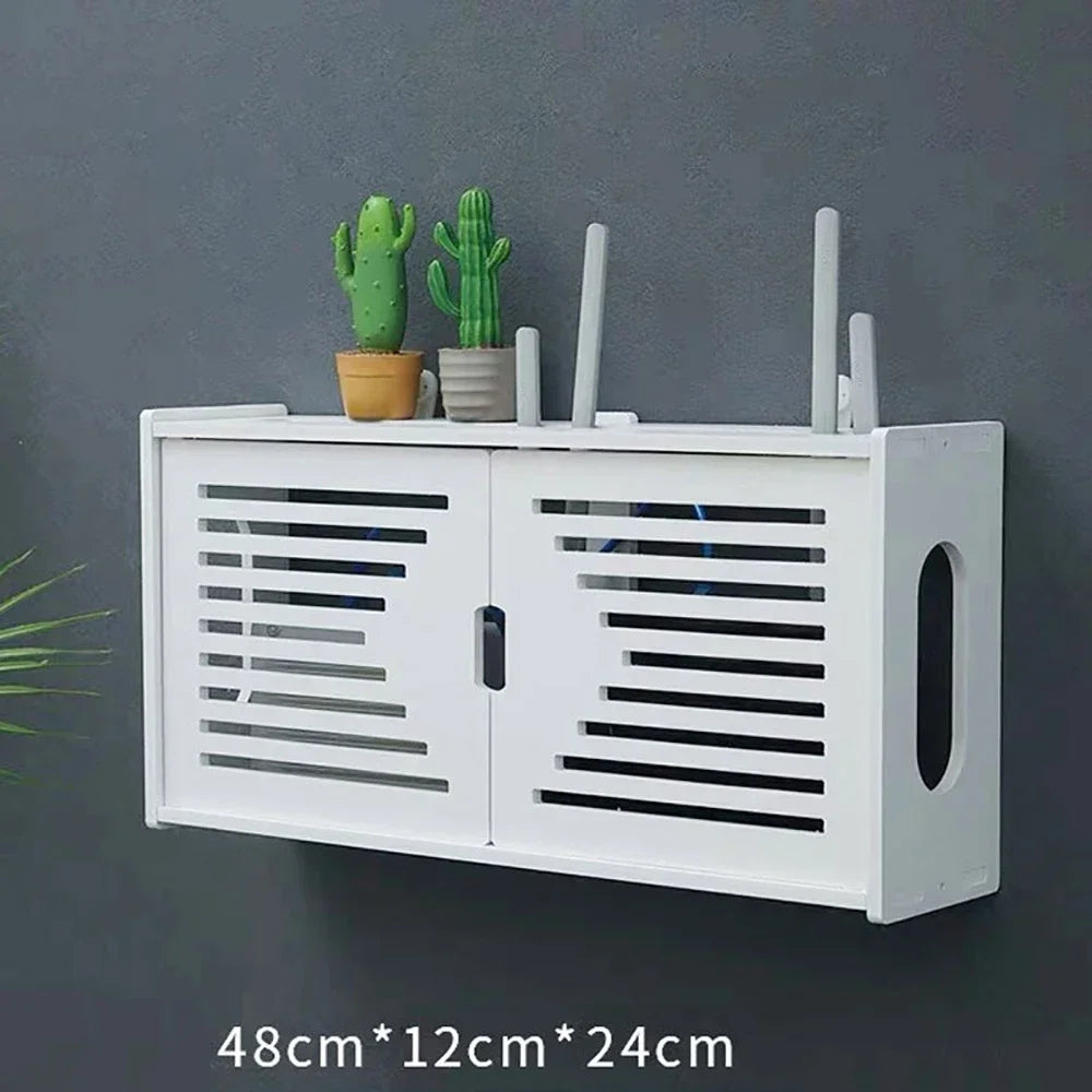Wireless Wifi Router Shelf And Storage Box - Motionshop