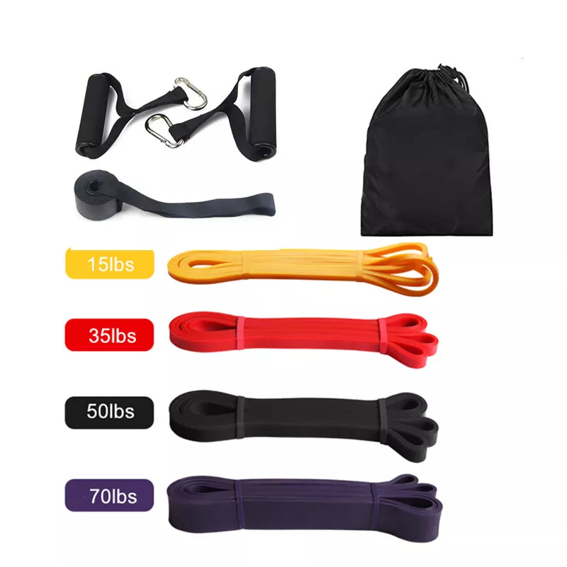 Portable Resistance Band Set – FlexFit Home &amp; Travel Fitness | Motionshop - Motionshop