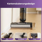 Redkey W15 Cordless Vacuum Cleaner, Wet & Dry, 35-Min Runtime, Self-Cleaning, Dual Water Tank,Self-Cleaning,Smart Dirt Detection