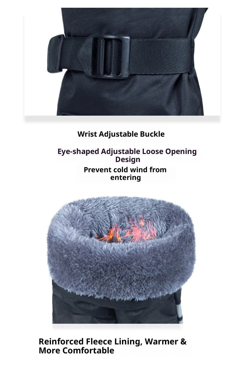 Electric Warm Winter Gloves Rechargeable Heat Gloves