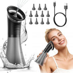 Electric Ear Wax Removal System Water Powered Ear Cleaning Tool with Irrigation Flusher 3 Pressure Settings Safe & Effective