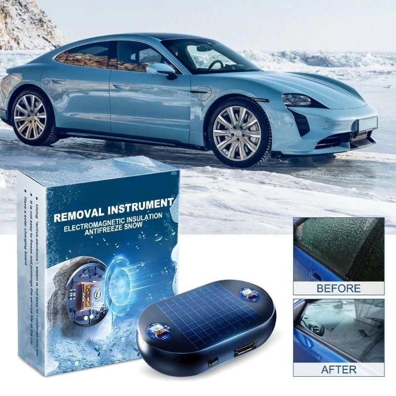 Electromagnetic Car Deicer For Ice Prevention And Automatic Defrosting Winter Use With Molecular Vibrations Technology 4pcs - Motionshop