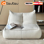 OTAUTAU Bean Bag Lounger Cover Without Filler Floor Seat Beanbag Sofa Bed Ottoman Pouf Footrest Stool SF196