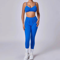 Yoga And Sports High Waist Hip-Lifting Set