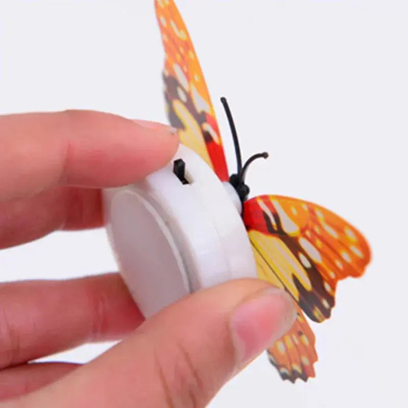 Wall Sticker Butterfly LED Light Wall Sticker 3D House Decoration
