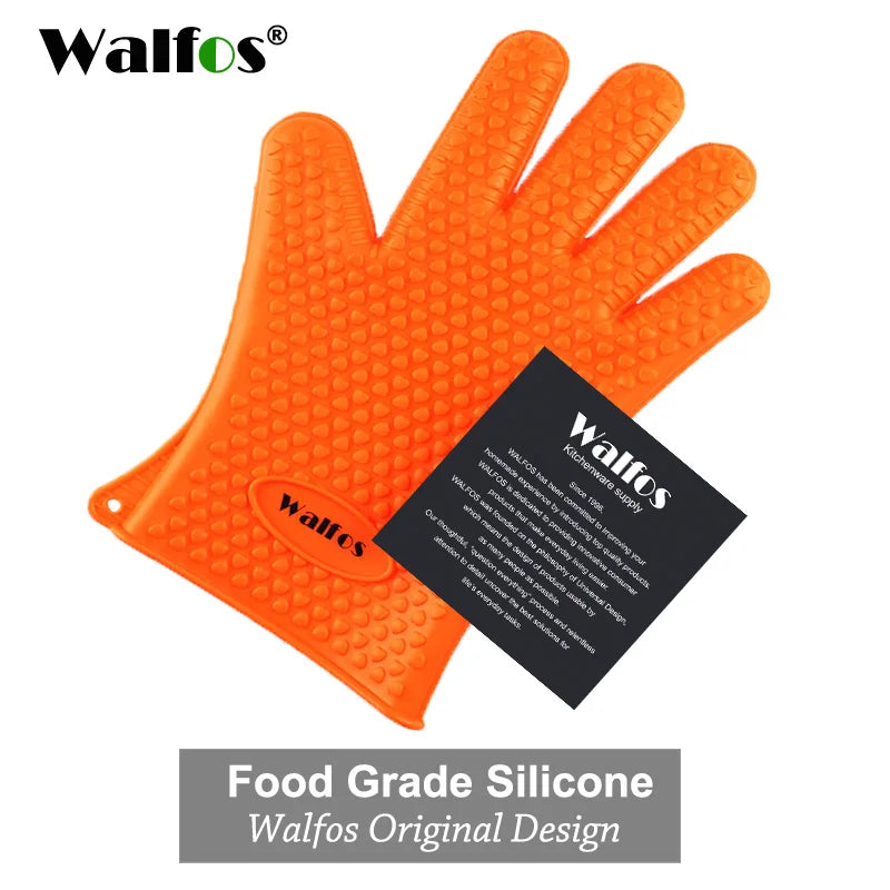 Silicone Oven Kitchen Glove Heat Resistant - Motionshop