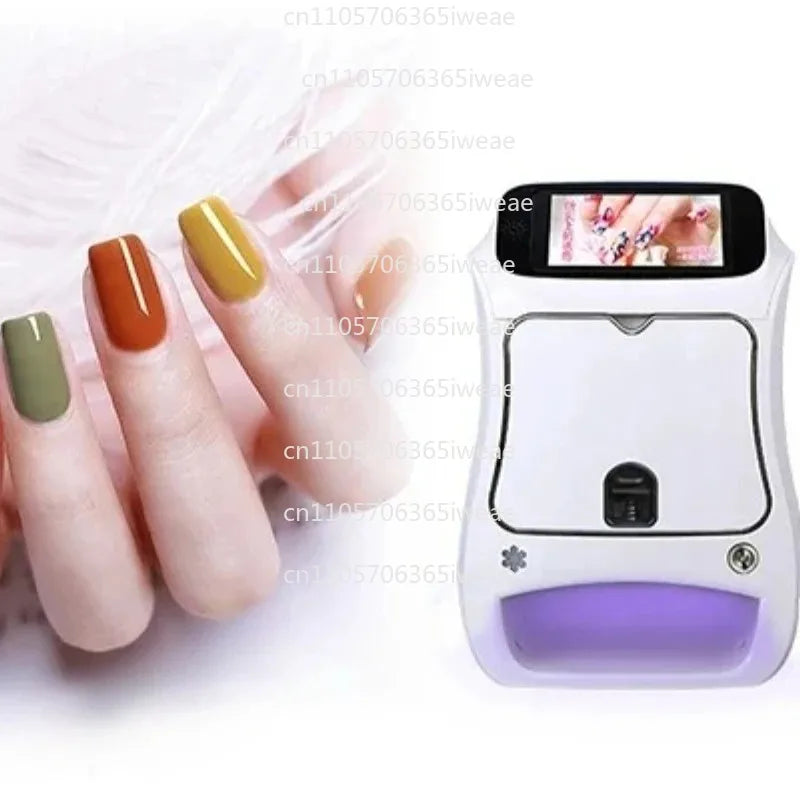 Desktop Smart Nail Painting Machine Automatic 3D Nail Printer Digital Painting Machine Automatic Color Nail Nails