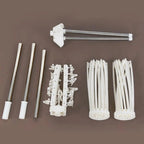 Foldable Clothes Drying Rack Stainless Steel Stand Adjustable Garment Clothing Hanger for Indoor Outdoor Portable Clothes Rack