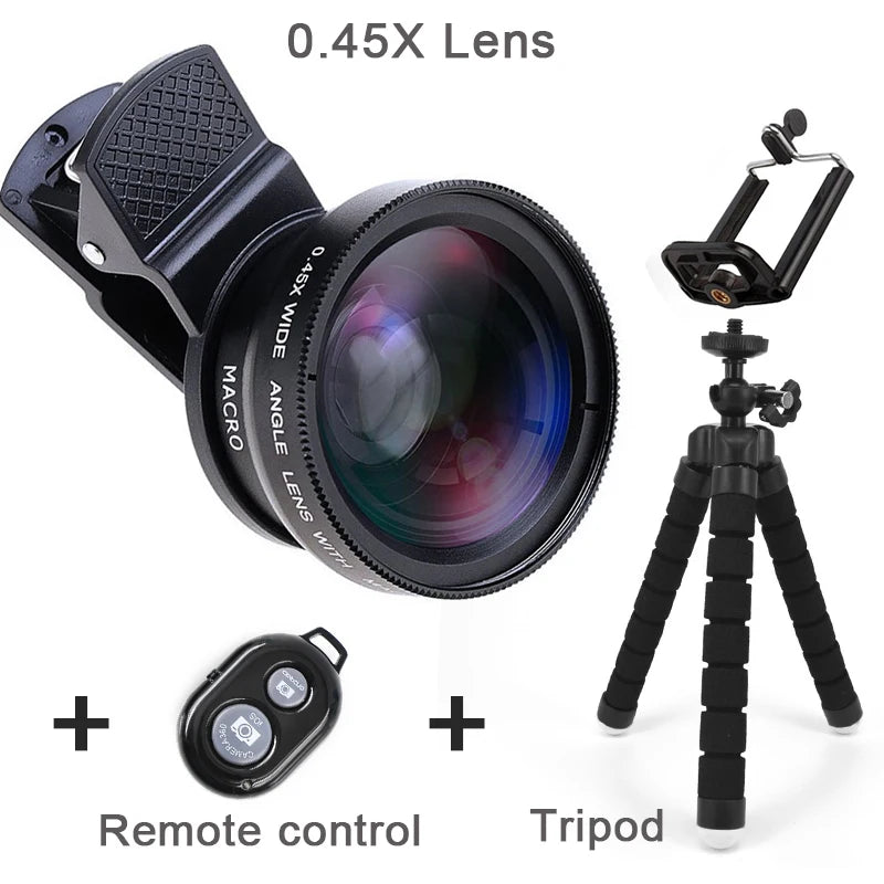 SnapPro Camera Lens Set – Travel-Friendly Phone Photography Kit | Motionshop - Motionshop