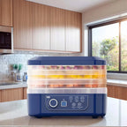 Fruit Jerky Maker 220V Temperature Adjustable 0-70 Degree Meat Food Dehydrator Machine for Fruits Meat Vegetables Candy & Snacks