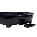 2-in-1 Electric Grill Hot Pot Electric Grill 2000W Hot Pot Shabu Shabu Hot Pot with Grill for 5-6 People