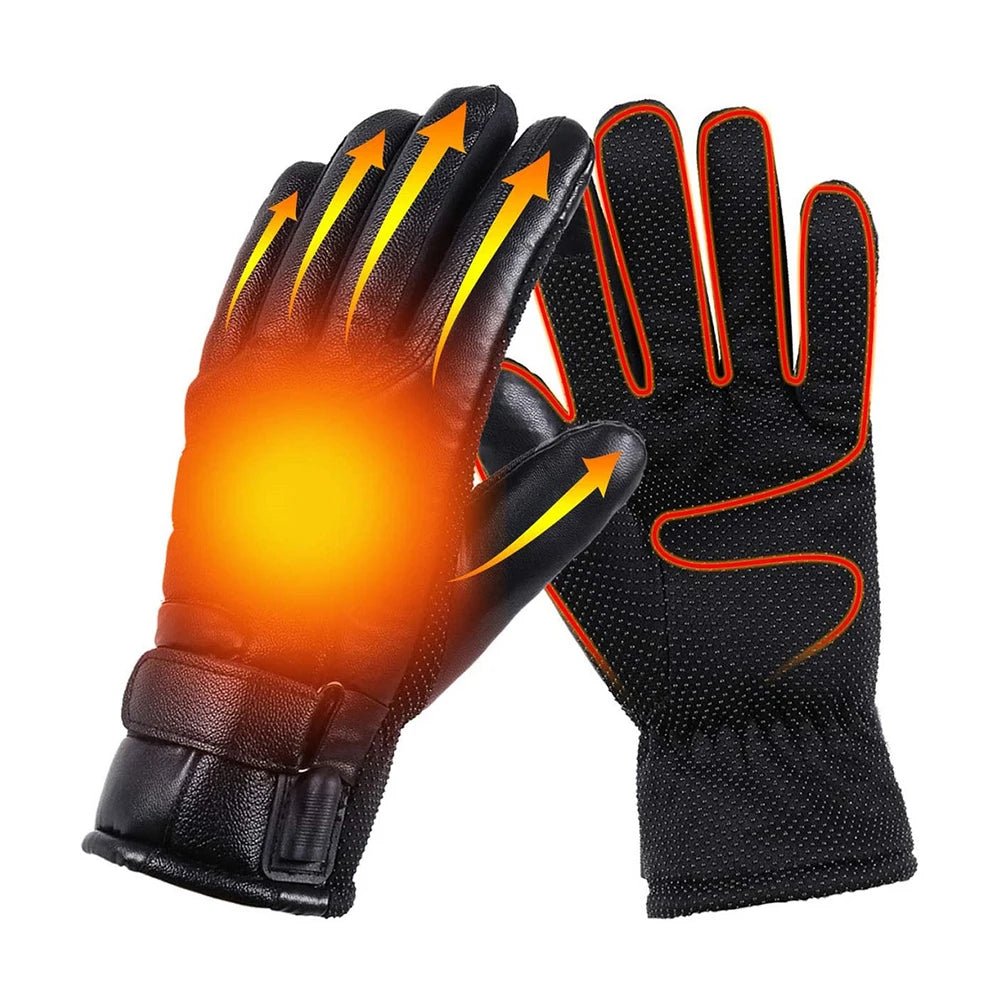 Winter Electric Warming Gloves Thermal Heated Gloves USB Heated Gloves