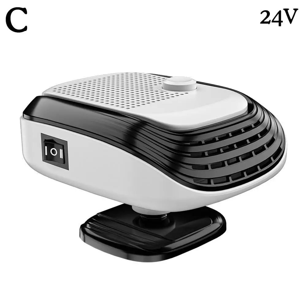 Car Winter Fast Heating 120w Electric Heated Fan Auto Windshield Defogging Heating Cooling Truck RV SUV Travel Camper Tools - Motionshop
