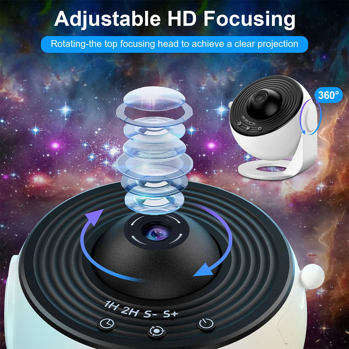 13 in 1 Star Projector, Planetarium Galaxy Projector for Bedroom - Motionshop