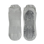 Yoga slipper Socks Men Cotton Thin Silicone Non-slip Grip Pilates Low-ankle Sock