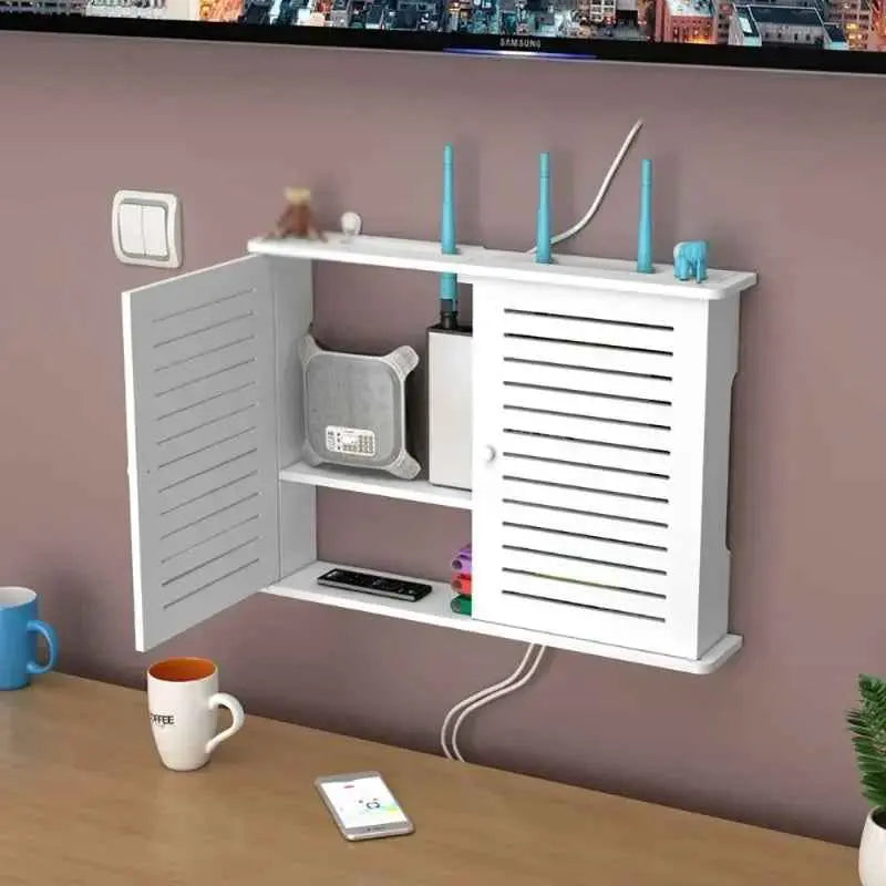 Wireless Wifi Router Shelf And Storage Box