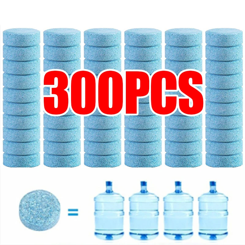 Effervescent Car Glass Cleaner – Solid Windshield Tablets - Motionshop