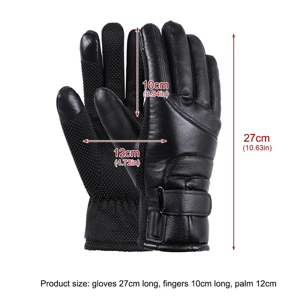 Winter Electric Warming Gloves Thermal Heated Gloves USB Heated Gloves