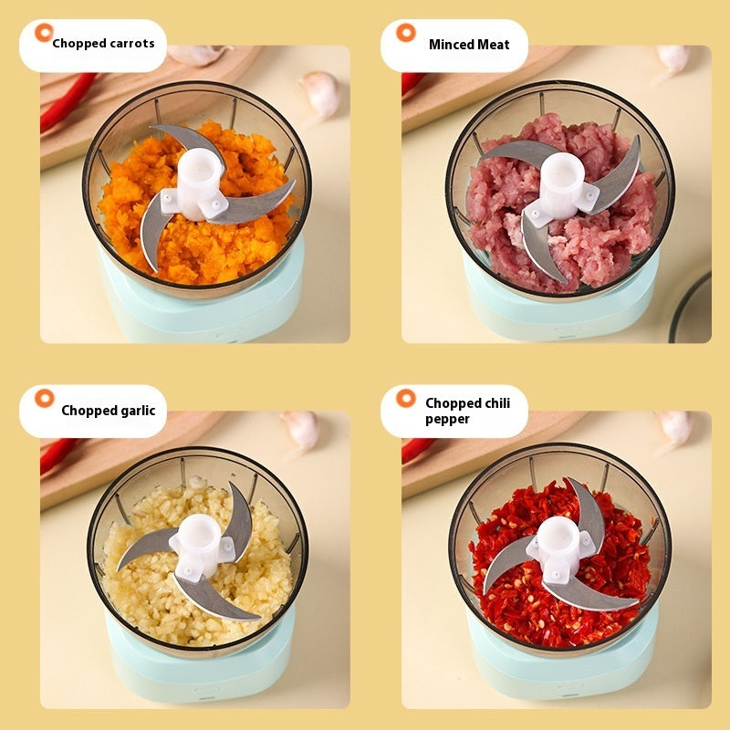 New Minced Meat Processor Household Small Electric Multi-function Food Processor