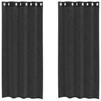 Voile Curtains with Eyelets, 2 pcs.