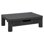Monitor & Tv Stand Black 43x30.5x13 cm