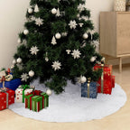 Christmas tree skirt 90 cm faux fur Christmas tree skirt 122