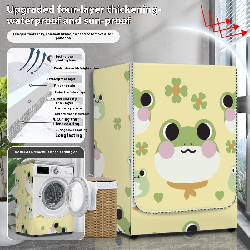 Dryer Cover Balcony Dustproof Thermal Shroud Universal Cover Cloth