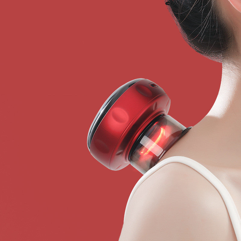 Elektrisches Vakuum-Schröpfmassage-Körper-Cups Anti-Cellulite-Therapie-Massagegerät für den Körper Elektrisches Guasha-Schaben Fettverbrennung Abnehmen
