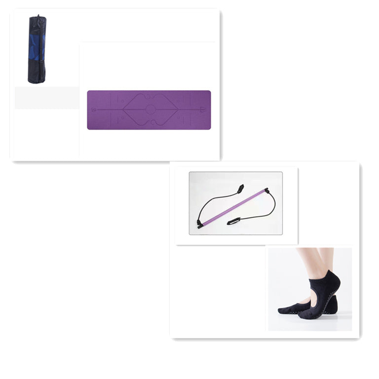 Stretching Pilates Stick Yoga Home Stretch Training Puller