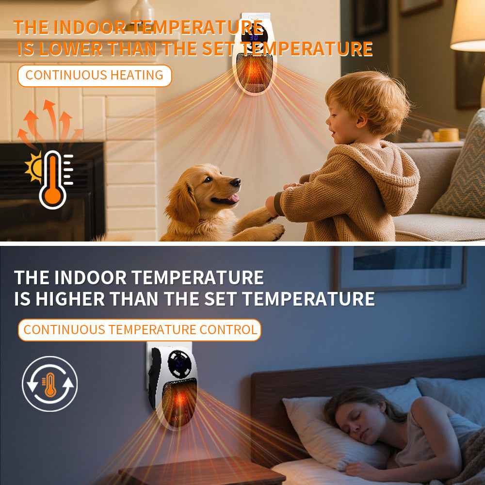 Convenient Warm Air Blower For Household And Office Supplies