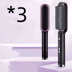 New 2 In 1 Hair Straightener Hot Comb