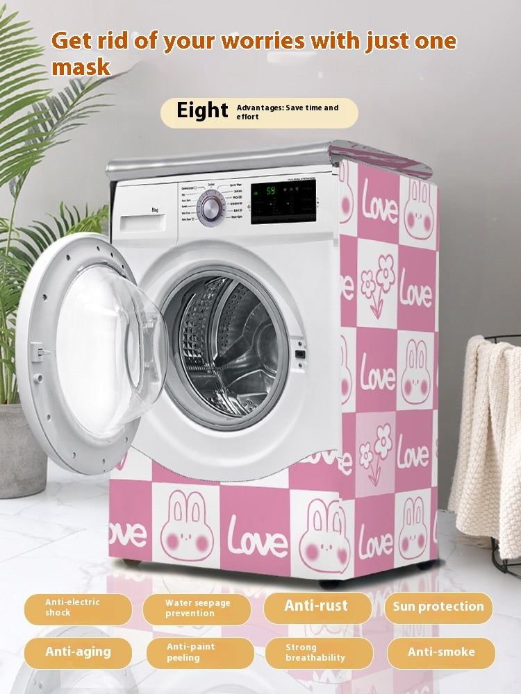 Dryer Cover Balcony Dustproof Thermal Shroud Universal Cover Cloth