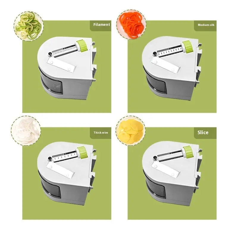 Vegetable Grater Potato Spiral Slicer