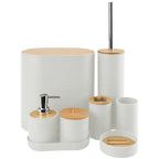 5 Colors Options - Set Of 8Pcs Bathroom Accessories