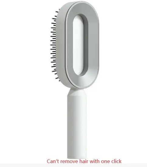 Self Cleaning Hair Brush For Women One-key Cleaning Hair Loss