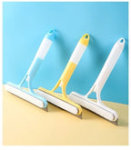 Window Cleaning Squeegee With Spray Bottle Attachment