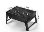 Portable Barbecue Stove with Foldable Barbecue Rack, Smokeless Charcoal Stove Suitable for Outdoor Camping and Picnics