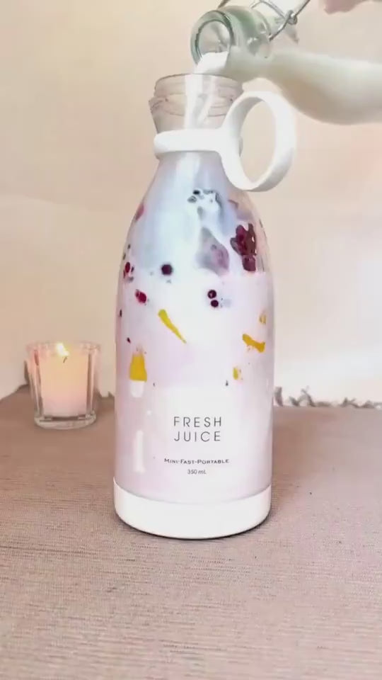 350ML Electric Juicer Blender Mixer USB Rechargeable.