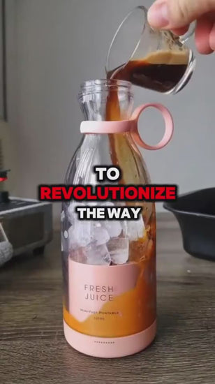 350ML Electric Juicer Blender Mixer USB Rechargeable.