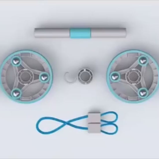 14 Kinds of Multifunctional Abdominal Muscle Wheel.
