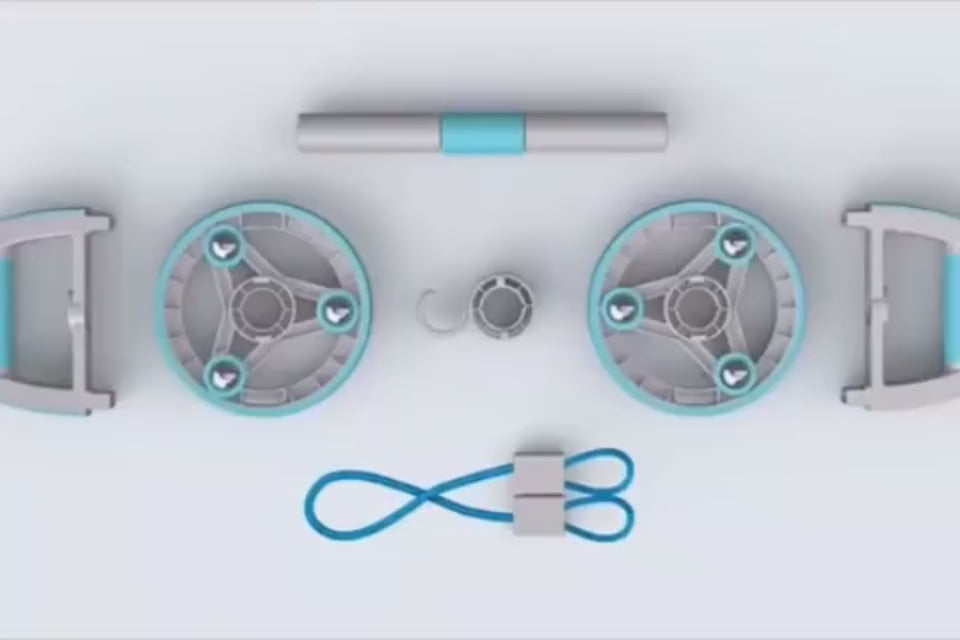 14 Kinds of Multifunctional Abdominal Muscle Wheel.