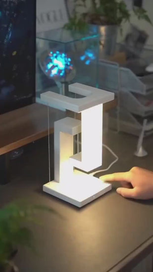 Creative Smartphone Wireless Charging Suspension Table Lamp Balance.