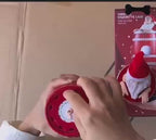 Witziger Zigarettenhalter in Form einer Zigarettenschachtel, lustiger Weihnachtsmann im Holzfass – Zigarettenspender als Scherzartikel – Weihnachtsgeschenk